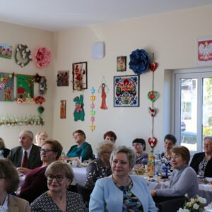 Uczestnicy spotkania w Klubie Senior+ w Tokarni
