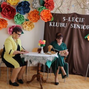 Uczestnicy spotkania w Klubie Senior+ w Tokarni